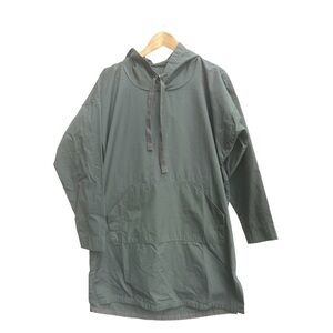 Jnby Anorak Jacket Outdoor Waterproof Hood military green  oversized